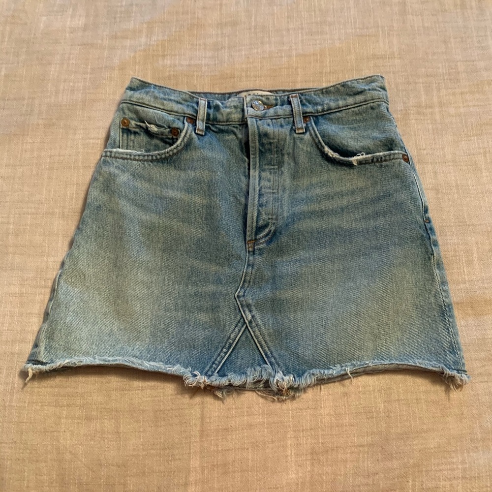 Denim skirt